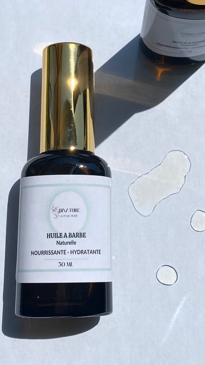 Huile à barbe